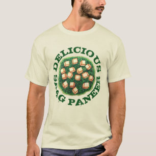 おいしいサグパネールベジタリアンインディアン料理 Tシャツ