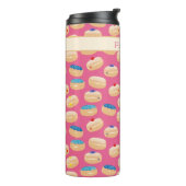 おいしいサフガニヨットジェリードーナツHanukkahパターン タンブラー (回転左)