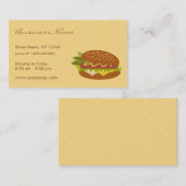 おいしいサンドイッチ名刺 名刺 (正面/裏面)