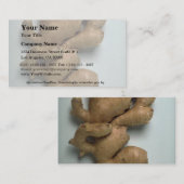 おいしいショウガ 名刺 (正面/裏面)