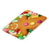 おいしいジンジャーブレッドマン磁石 マグネット (左側)