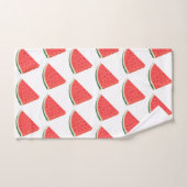 おいしいスイカ – 甘い バスタオルセット (ハンドタオル)