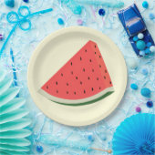 おいしいスイカ-甘い- ペーパープレート (パーティー)