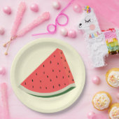おいしいスイカ-甘い- ペーパープレート (パーティー)