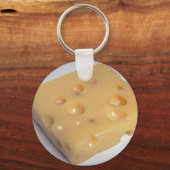 おいしいスイスチーズ キーホルダー (正面)