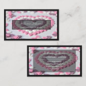 おいしいスイーツのベーカリーとパティシショップのブッシーのために 名刺 (正面/裏面)