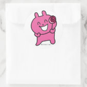 おいしいステッカー ラウンドシール (バッグ)