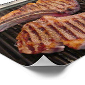 おいしいステーキポスター ポスター (角)