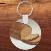 おいしいスライスの小麦パン キーホルダー (正面)
