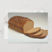 おいしいスライスの小麦パン ポストカード (正面/裏面)
