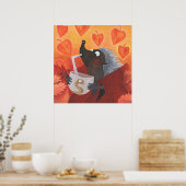 「おいしいスープ」 – ポスター! ポスター (キッチン)