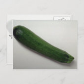 おいしいズッキーニ ポストカード (正面/裏面)