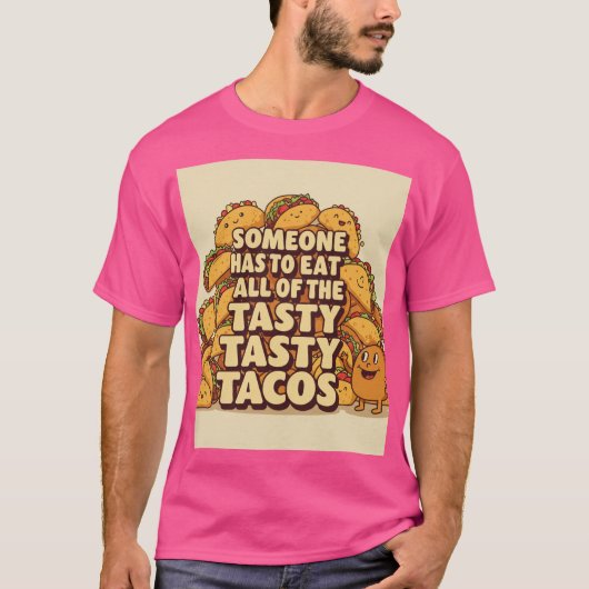 おいしいタコスTシャツ Tシャツ (正面)