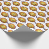 おいしいダールベジタリアンインディアンレッドランティルダル ラッピングペーパー (角)