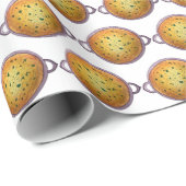 おいしいダールベジタリアンインディアンレッドランティルダル ラッピングペーパー (ロールコーナー)