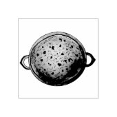 おいしいダールベジタリアンインディアンレッドランティルダル ラバースタンプ (インプリント)