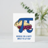 おいしいチェリーパイ π デー ポストカード (スタンド正面)