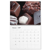 おいしいチョコレート年CALENDA カレンダー (2月 2027)