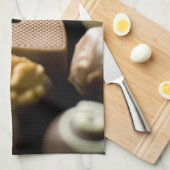 おいしいチョコレートpralines キッチンタオル (四つ折り)