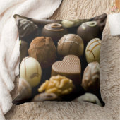 おいしいチョコレートpralines クッション (ブランケット)