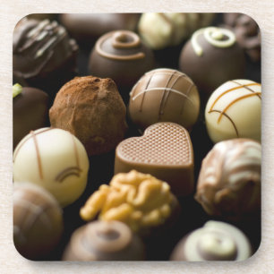 おいしいチョコレートpralines コースター