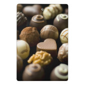 おいしいチョコレートpralines ミニクリップボード (裏面)