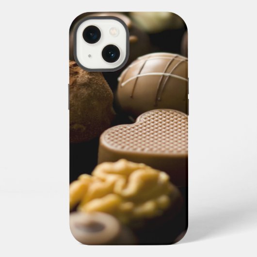おいしいチョコレートpralines iPhoneケース (裏面)