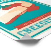 おいしいチーズケーキ ポスター (角)