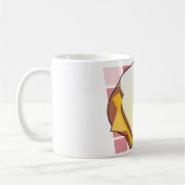 おいしいチーズサンドイッチおもしろい食品 コーヒーマグカップ (左)