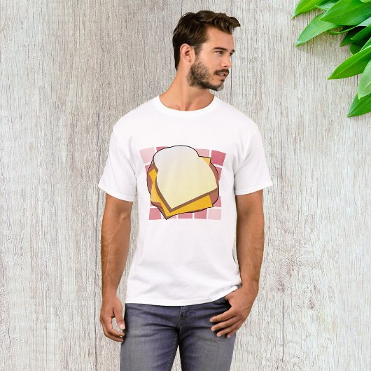 おいしいチーズサンドイッチおもしろい食品 Tシャツ