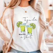 おいしいテキーラ、一口どうですか Tシャツ