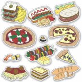 おいしいディナーシール シール (正面)