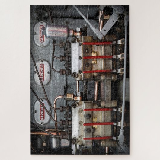 おいしいディーゼル。 ジグソーパズル (縦)