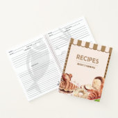 おいしいデリサンドウィッチカスタマイズ可能なレシピ本 ノートブック (内部)