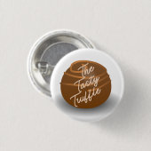 おいしいトリュフの収集可能ピン 缶バッジ (正面&裏面)