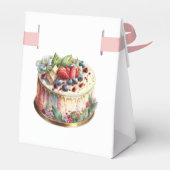 おいしいトリート誕生日紙お願いボックス フェイバーボックス (裏面サイド)