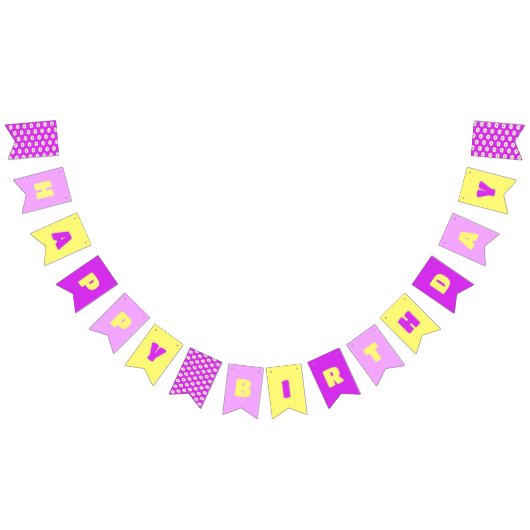 おいしいドーナツ バンティングフラッグ (全)