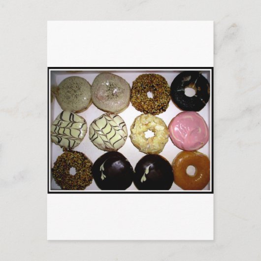 おいしいドーナツ ポストカード (正面)