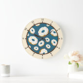 おいしいドーナツ ラージ壁時計 (ホーム)