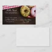 おいしいドーナツ 名刺 (正面/裏面)