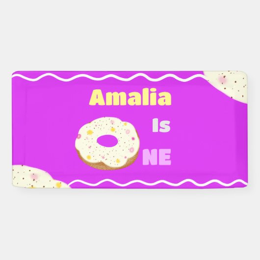 おいしいドーナツ 横断幕 (横)