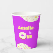 おいしいドーナツ 紙コップ (正面)