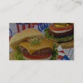 おいしいハンバーガー 名刺 (裏面)