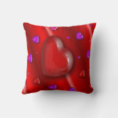 おいしいハートバレンタイン枕 クッション (裏面)