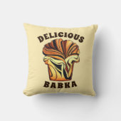 おいしいバブカチョコレートブレッドローフユダヤベーカリー クッション (正面)