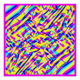 おいしいパタカラフルーン・アート ポスター