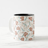 おいしいパンのトースト模様 ツートーンマグカップ (正面左)