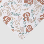 おいしいパンのトースト模様 薄葉紙 (詳細)