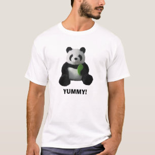 おいしいパンダのワイシャツ Tシャツ