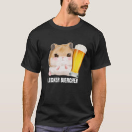 おいしいビールXサドハムスターメームビール小麦ビール Tシャツ